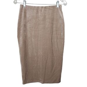 Lulus Ribbed Pencil Skirt M